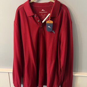 Tommy Bahama Leisure Tech Long Sleeve Polo XL